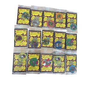 1995 bundle of sealed packs of Slug Pogs from‎ Pinnacle